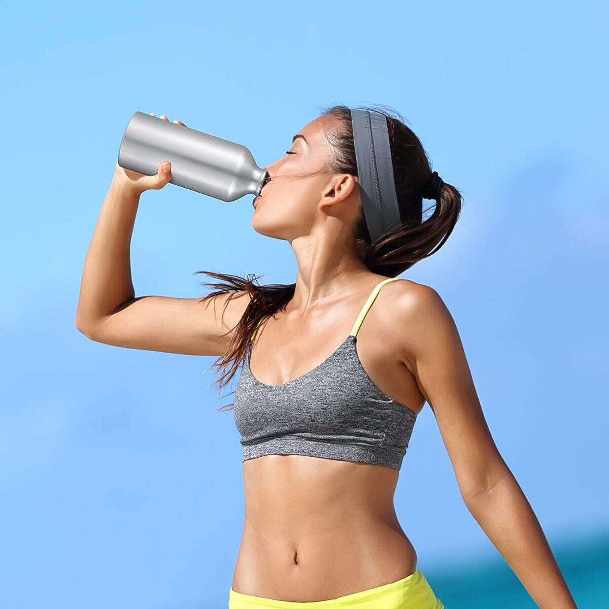 Aluminium Sports Water Bottle, 1 Pc (Capacity 750 ML Approx) - Image 4