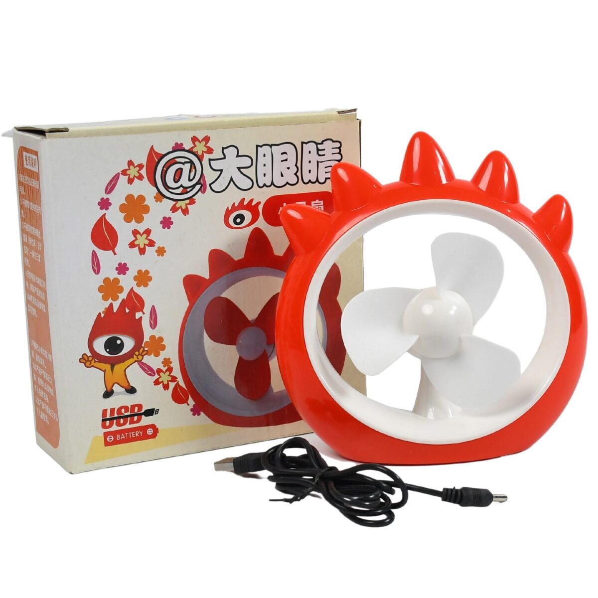 Mini Desktop Fan Ã¢â‚¬â€œ Rechargeable USB Cooling Fan for Home, Office & Car (Battery Not Included) - Image 5
