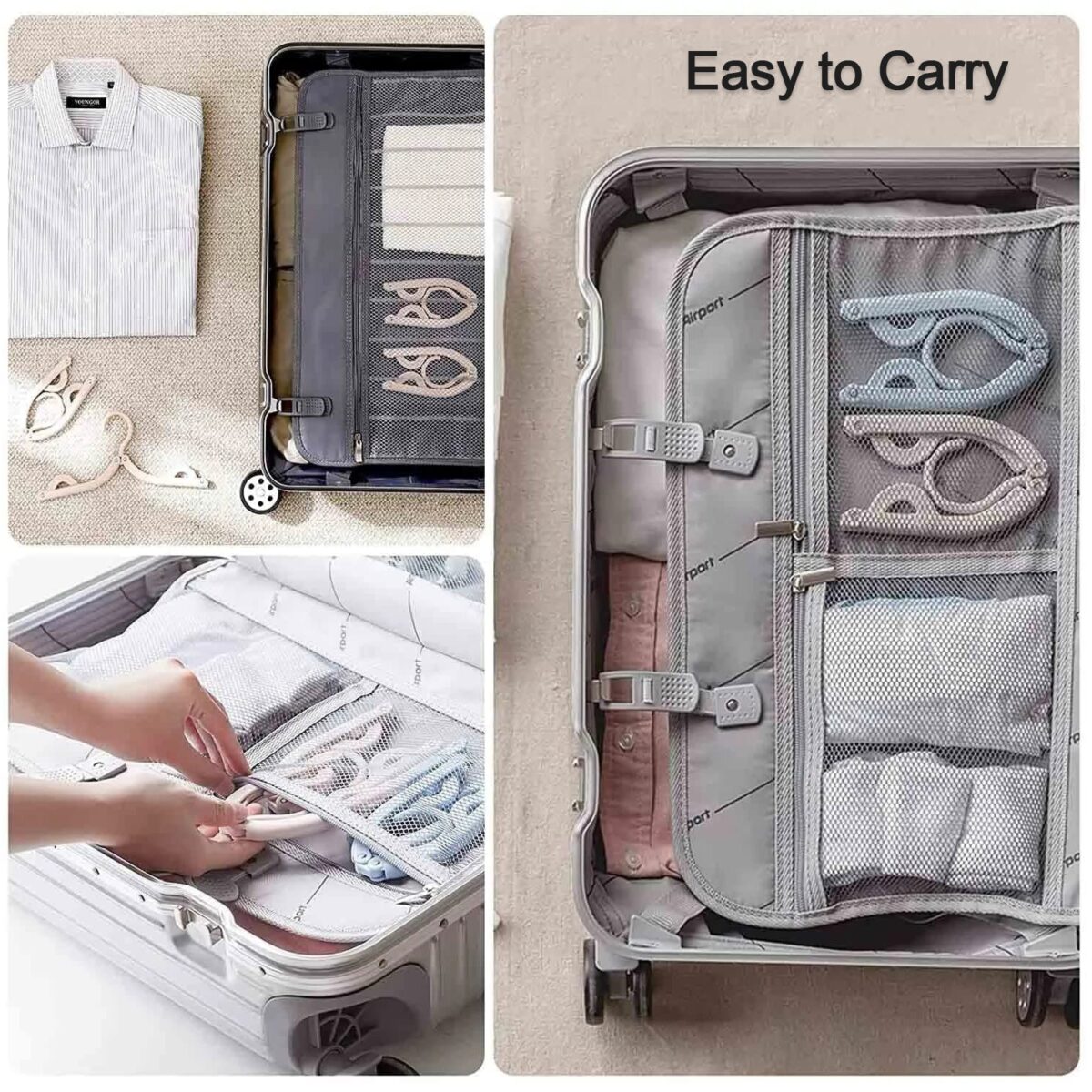 Travel Hangers Ã¢â‚¬â€œ Portable Folding Clothes Drying Rack for All - Image 7