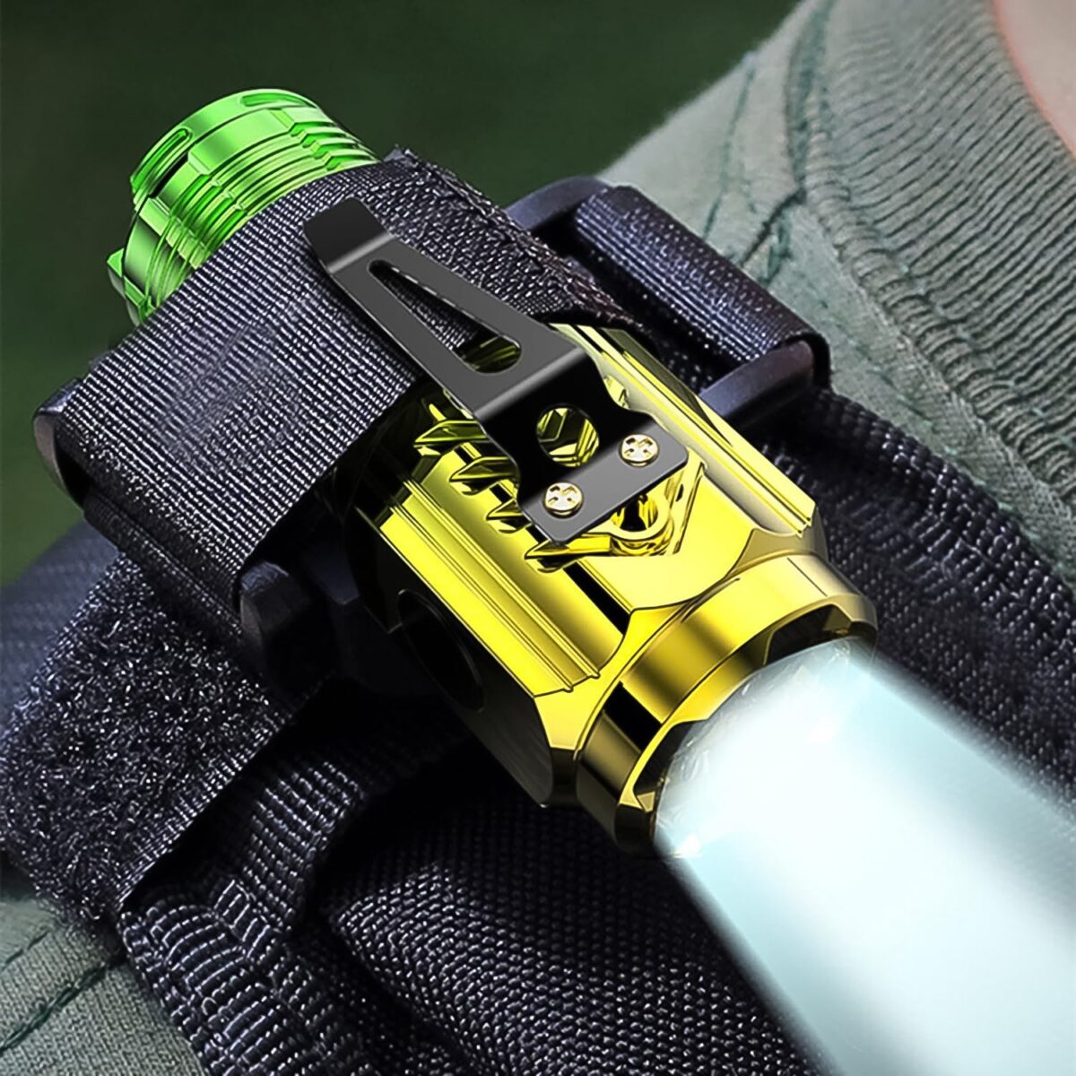 USB Chargeable Mini 3 LED Flashlight / Torch Light (1 Pc) - Image 4