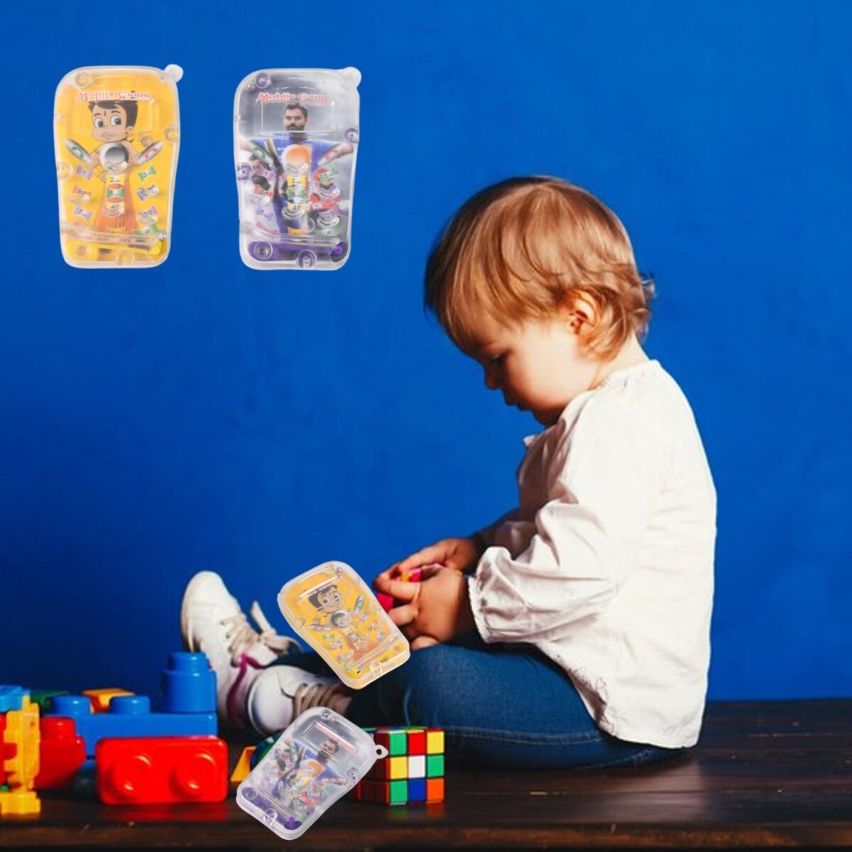 Kids Plastic Mobile Game Educational Toy (1 Pc / Mix Color & Design) - Image 3