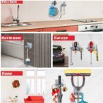 Wall Mounted Mop Broom Hanger Holder (1-Layer) - Image 6
