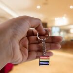 Rainbow Design Metal Keyring Key Chain (1 Pc Mix Design) - Image 7