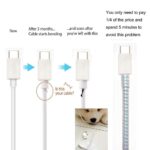 Metallic Cable Protector for Cords & Headphones (Spiral Wrap) - Image 5
