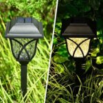 Solar Pathway Lights Outdoor Garden Lights (2 Pcs Set) - Image 3