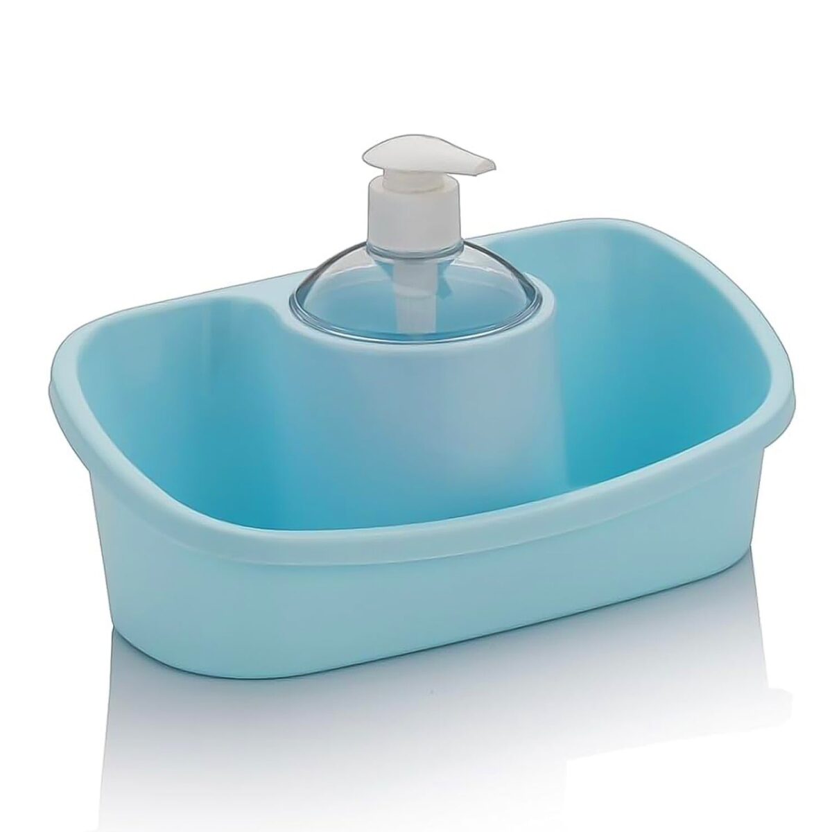 3 in 1 Hand wash Liquid Soap Dispenser with Sponge Holder (1 Set) - Image 5