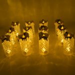 Gold LED Flameless Candles for Decor & Gifting (12 Pc MOQ) - Image 5