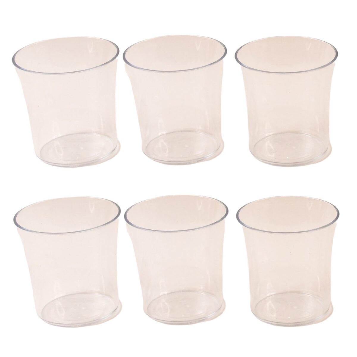 Apex Welcome Plastic Glass Set for Daily Use Ã¢â‚¬â€œ Set of 6 - Image 5