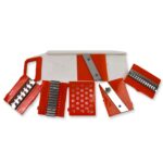 Plastic 6 in 1 Vegetables Slicer, Cutter and Fruit Dicer Grater (1 Set) - Image 5