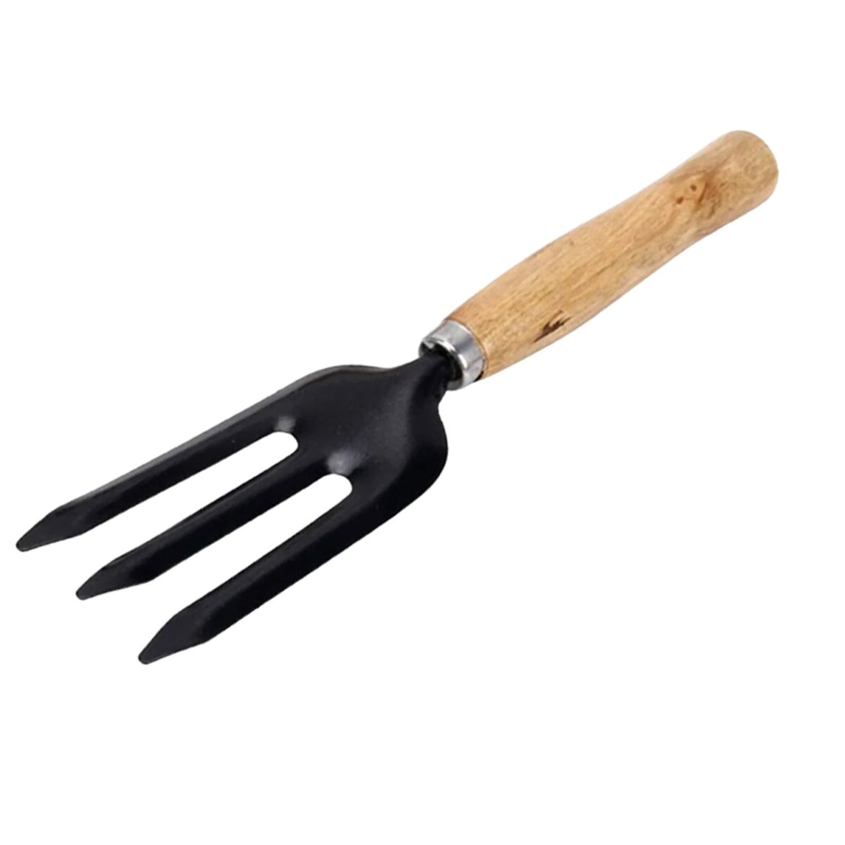 Hand Weeding Fork (Steel, Black) - Image 1