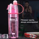 Plastic 2 In 1 Mist Spray Water Bottle (Multicolor / 400 ML / 1 Pc) - Image 3