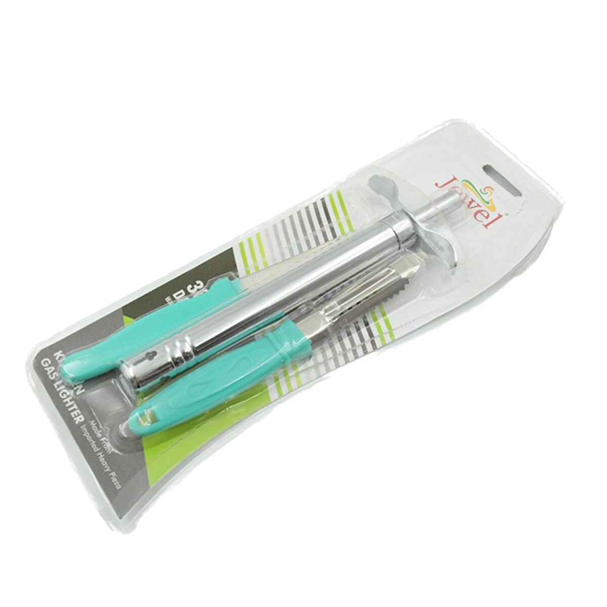 3-in-1 Kitchen Combo: Lighter, Stainless Steel Knife & Peeler - Image 4