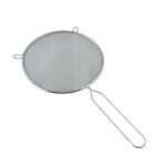 Big Mesh Strainer With Handle Stainless Steel Oil Straine, Mesh Sieve Strainer(1 Pc) - Image 5