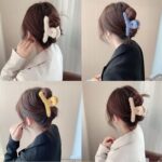 Large Plush Hair Claw Clips, Plastic Fluffy Hair Claw Hair (1 Pc / Mix Color) - Image 7