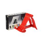 Adjustable Foldable Plastic Square Mobile Stand Premium Mobile Stand Use For Home , Office & Multiuse - Image 4