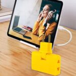 Wireless 3 in 1 Foldable Wall Plug Adapter / Socket / Converter (1 Pc) - Image 6
