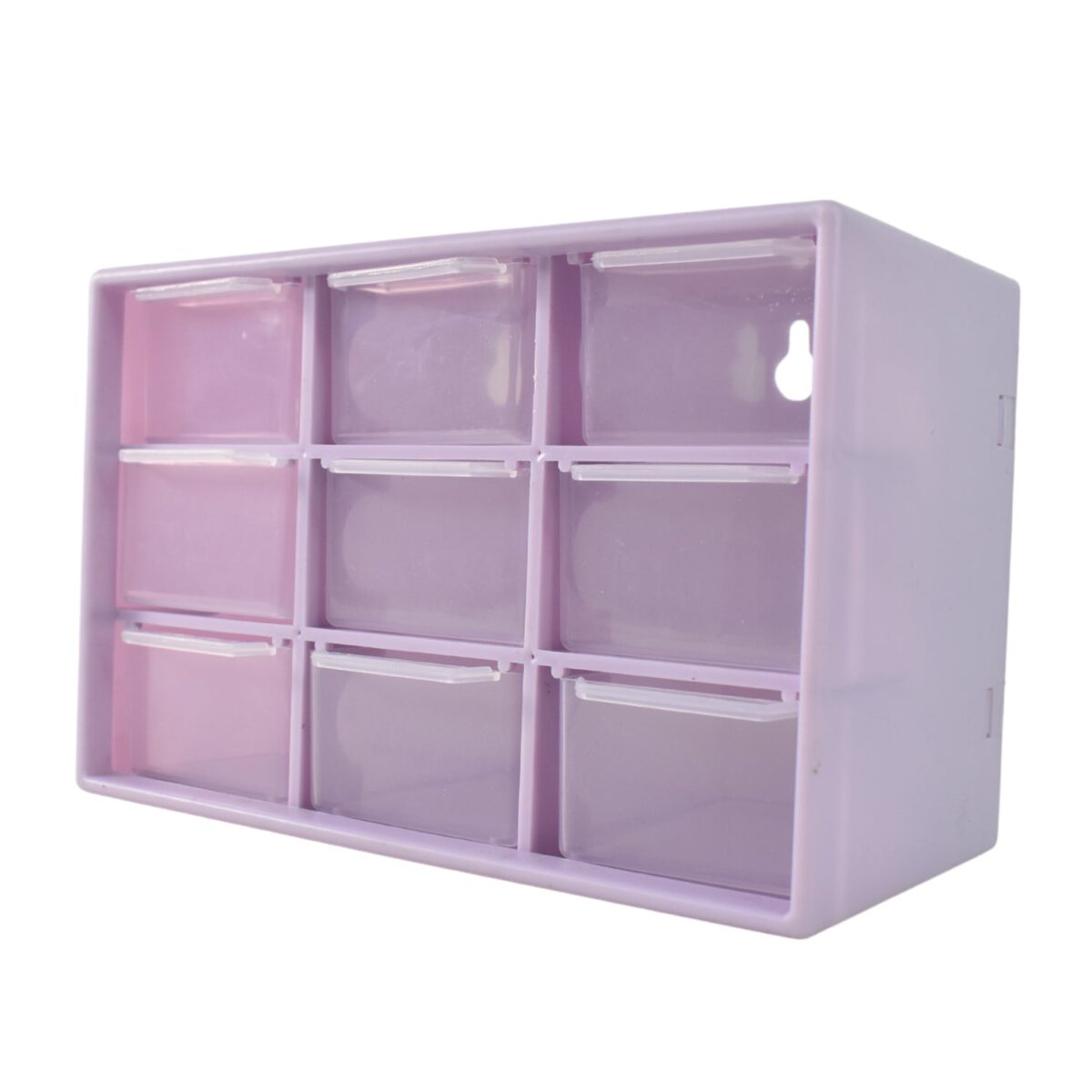 Plastic Compact Drawer Organizer for Jewellery (9 Compartment) - Image 5