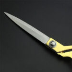 Stainless Steel Tailoring Scissor Sharp Cloth Cutting for Professionals (9.5inch) (Golden) - Image 6