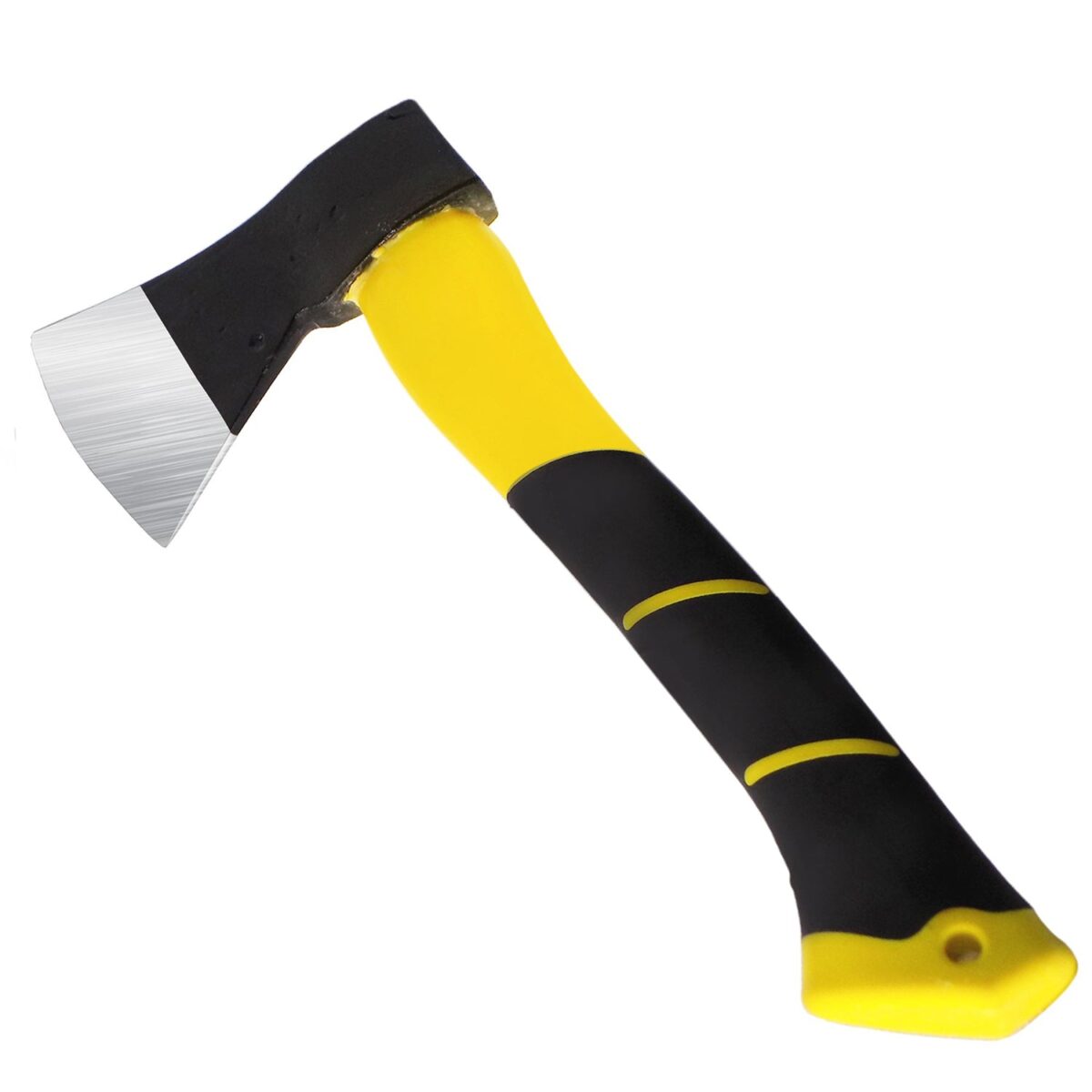 '-600g Hatchet Axe Fiberglass Body Rubberized Handle - Image 1