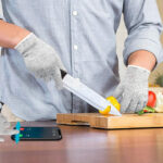 Anti Cutting Resistant Hand Safety Cut-Proof Protection Gloves  (Multicolour) - Image 3