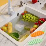 Plastic Fruit & Vegetable Brush (1 Pc) - Image 7