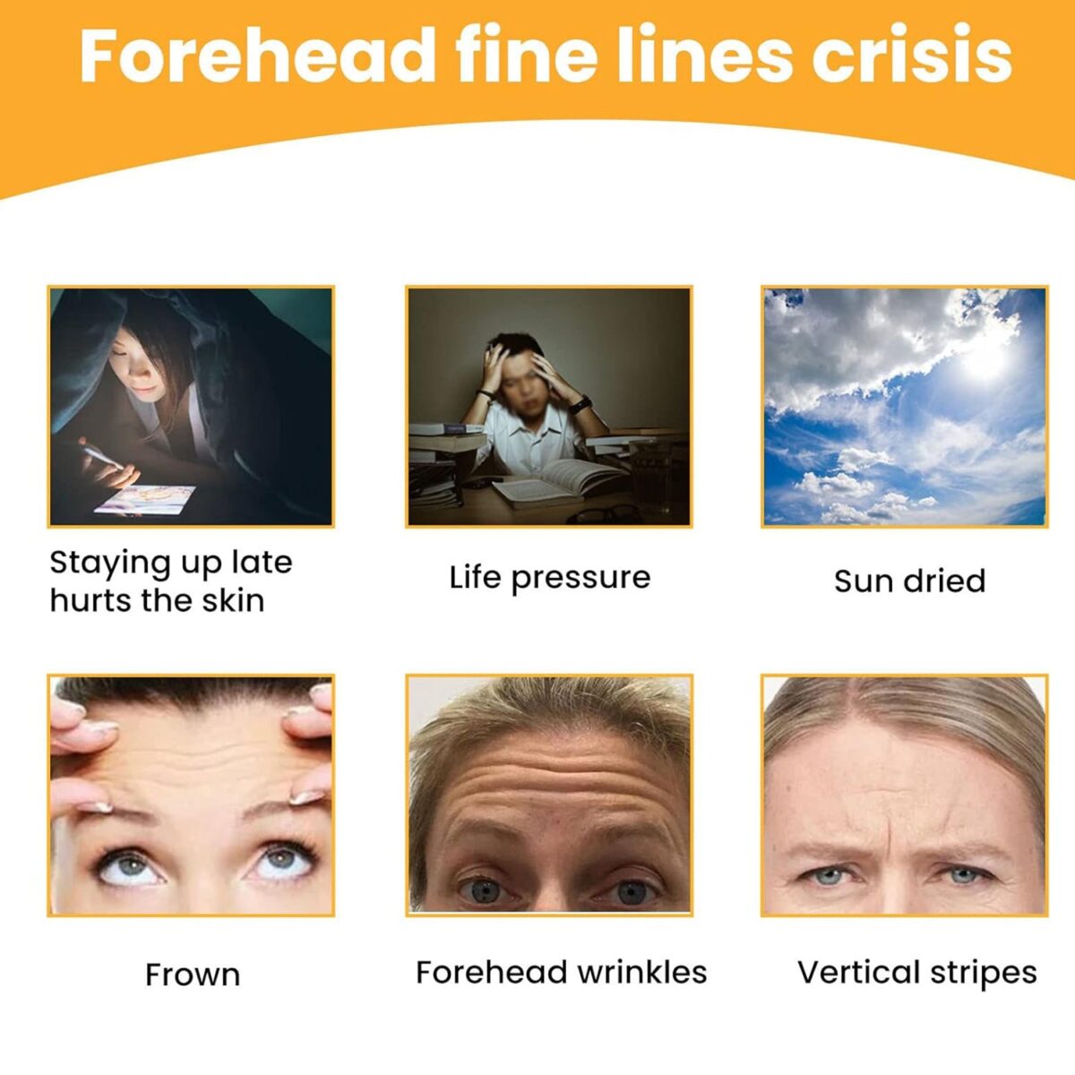 Forehead Wrinkle Patches, Face Wrinkle Patches (10 Pcs Set) - Image 4