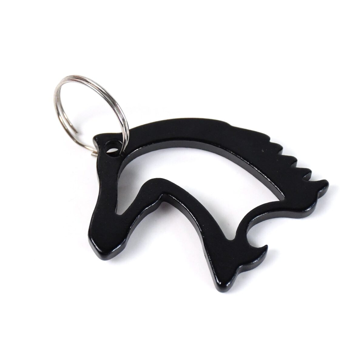 Metal Horse Face Shaped Keychain (1 Pc) - Image 5