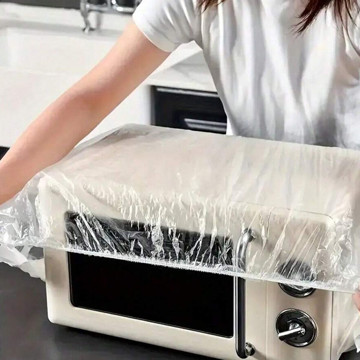 Home Thick Disposable Dust Proof Plastic Furniture Covers (1 Pc / Small) - Image 6