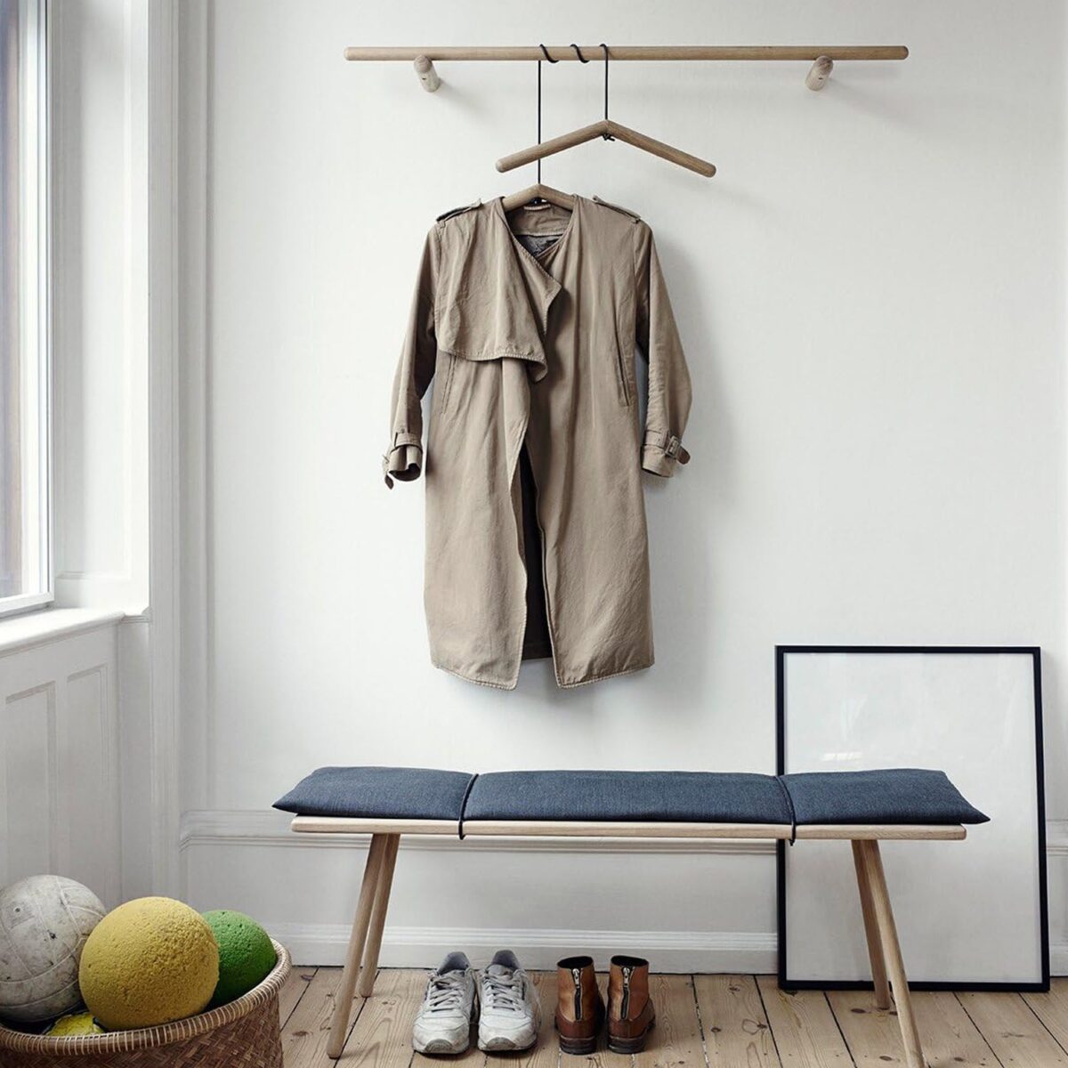 Wood Clothes Hanger,  Wooden Suit Hangers, Coat Hangers, - Image 1