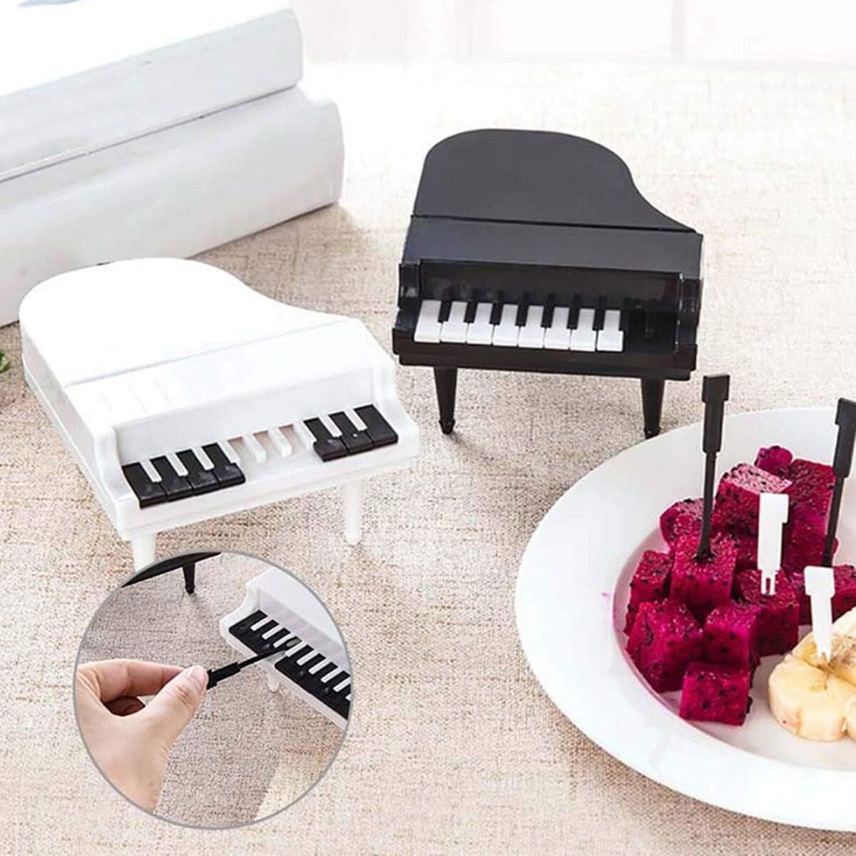 10 Pc Piano Fruit Forks: Fun & Functional for Snacks (Set) - Image 6