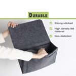 Flat Bedside Caddy, Bed Side Pocket Storage Organizer Bag with 5 Pockets (1 Pc) - Image 6