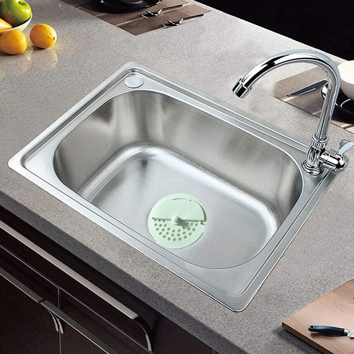 Drain Cover Round Rubber Anti-Odor Floor Drain Shower Waste Water Drainer Bathroom Filter Kitchen Sink Filter Silica Gel Hole Bath Plug For Toilet Kitchen Balcony 1pcs - Image 3
