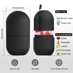 Face Ice Roller Massager for Swelling & Puffiness Reduction (Black) - Image 6