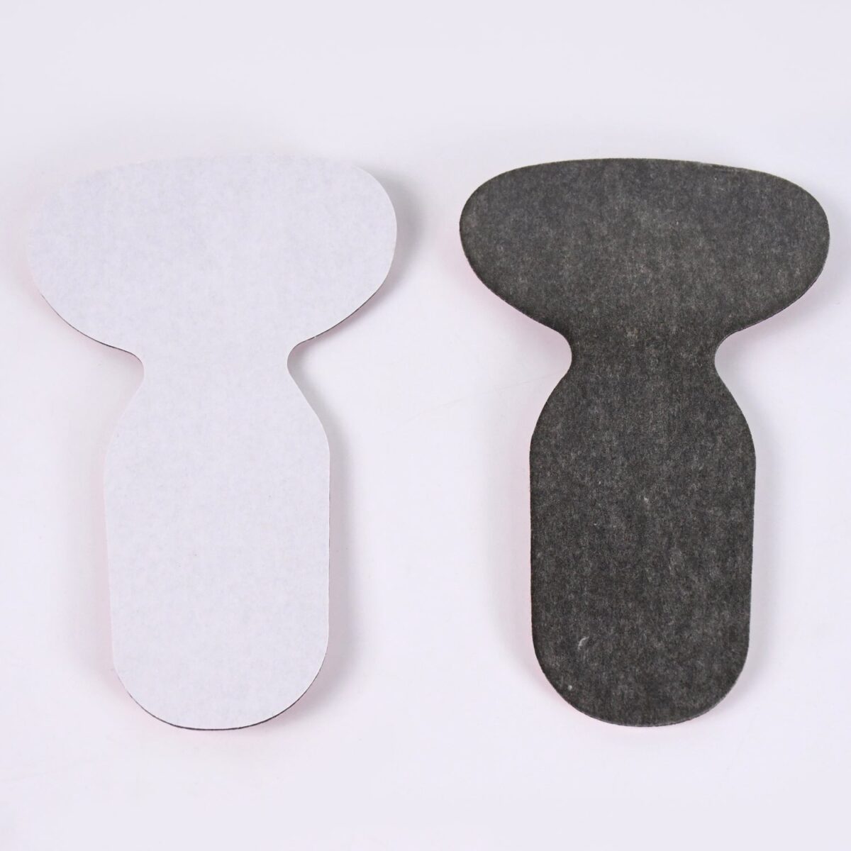 2 in 1 T Shaped Silicone Self Adhesive Shoe Heel Pads Insoles (1 Pair) - Image 3