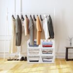 3 Layer Stackable Multifunctional Storage,for Clothes Foldable Drawer Shelf Basket Utility Cart Rack Storage Organizer Cart for Kitchen, Pantry Closet, Bedroom, Bathroom, Laundry(3 Layer 1 Pc) - Image 7