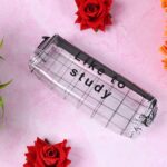 Transparent Pencil Pouch With Zipper (1 Pc) - Image 7