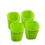Plastic Drinking Glass Set For Drinking Milk Water Juice (Pack of 4) - Image 4