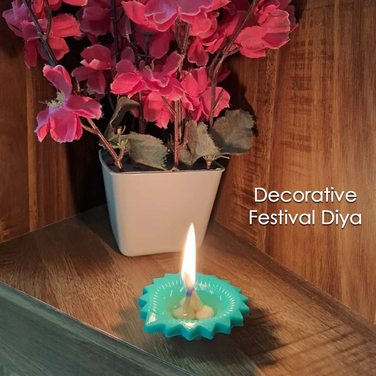 Silicone Diya for Diwali Attractive Design Colourful Diya Combo (6 Pcs Set) - Image 7