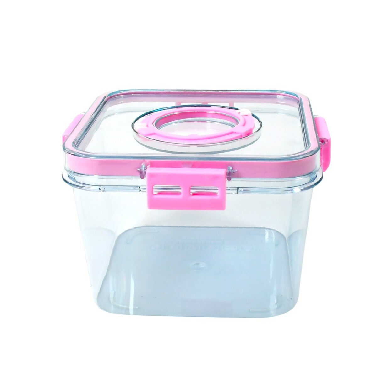 High Quality Plastic Food Storage Container Clear Washable Refrigerator Food Box Food Container Fruit Box Container with Lid (1400 ML) - Image 1