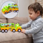 Small Green and yellow Toy Truck. - Image 3