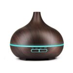 Aromatherapy Humidifier with 7 Colourful LED Light Change (500 ML Capacity / With Remote) - Image 5