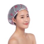Shower Cap Bath Shower Cap ,Women Reusable Waterproof Women Shower - Image 5