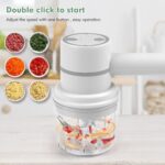 Hand Mixer Food Chopper Cordless 3 in 1 Electric Hand Mixer (1 Set) - Image 9