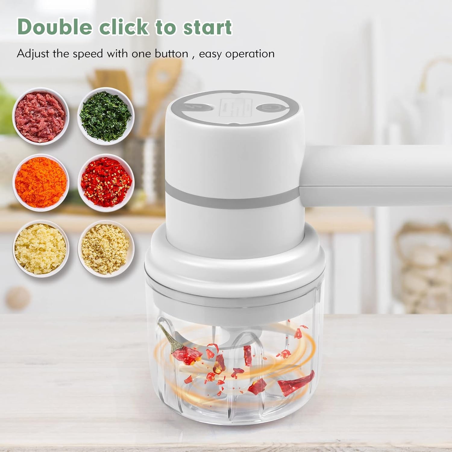 06_3fc186fb-512c-40f0-b39c-e8ef16e8916f.jpg Hand Mixer Food Chopper Cordless 3 in 1 Electric Hand Mixer (1 Set) - Image 9