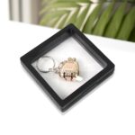 Nail Clipper Keychain With 3D Floating Frame Display Case (1 Set) - Image 4