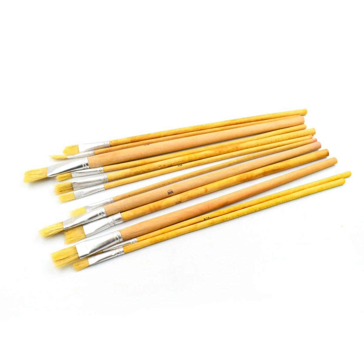 Brown Art Brush Set for Artists (Pack of 12) - Image 4