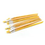 Brown Art Brush Set for Artists (Pack of 12) - Image 4