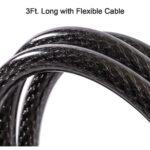 Heavy Duty Multi-Purpose Plastic combination Lock for Helmet & Multi Use - Image 6