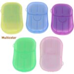Travel Paper Soap Sheet with Mini Box (20 Sheets in a Pack Approx / Mix Color) - Image 9