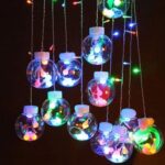 12  Wish Balls Window Curtain String Lights with 8 Flashing Modes Decoration for Home Decoration, Diwali & Wedding LED Christmas Light Indoor and Outdoor Light ,Festival Decoration (Plastic, Multi Color) - Image 3